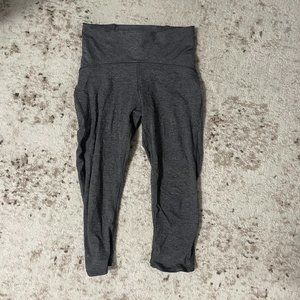 Lululemon Grey Cropped Leggings - Size 4